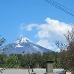 Tiny House Móviles vista al volcán en centro de Pucón